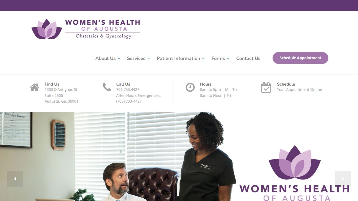 Augusta’s Choice for Obstetrics & Gynecological Care | Women's Health