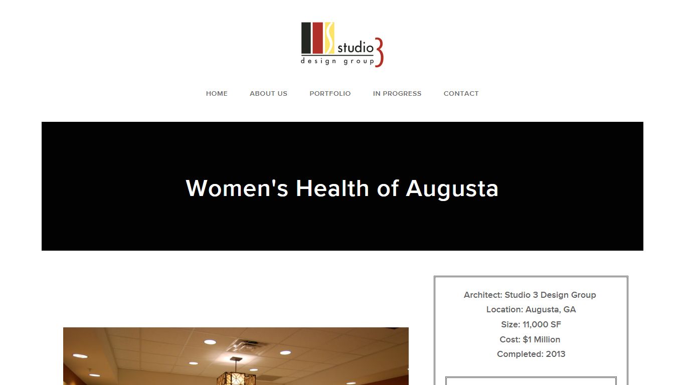 Women's Health of Augusta - STUDIO 3 DESIGN GROUP